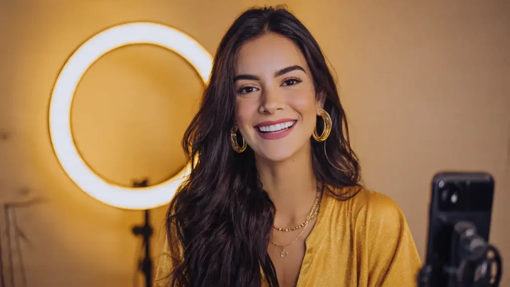 Influencer no estudio